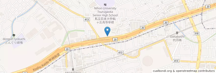 Mapa de ubicacion de 高井戸警察署和泉地域安全センター en Japan, Tokyo, Suginami.