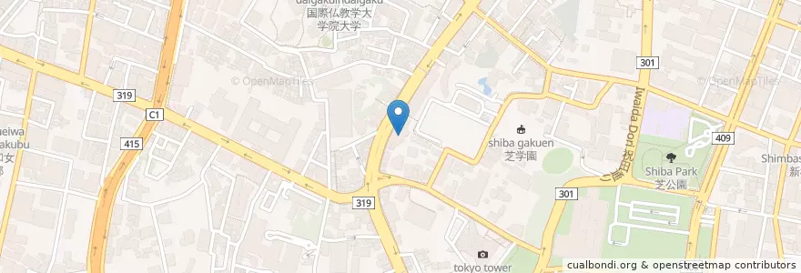 Mapa de ubicacion de 高圧ガス保安協会ISO審査センター en Япония, Токио, Минато.