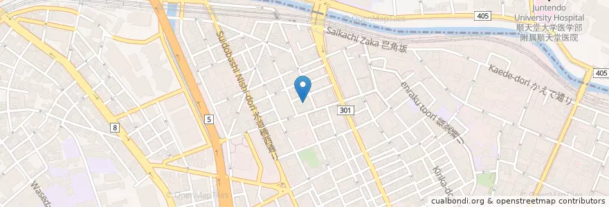 Mapa de ubicacion de ＬＥＣ東京リーガルマインド大学（総合キャリア学部） en Giappone, Tokyo, Chiyoda.