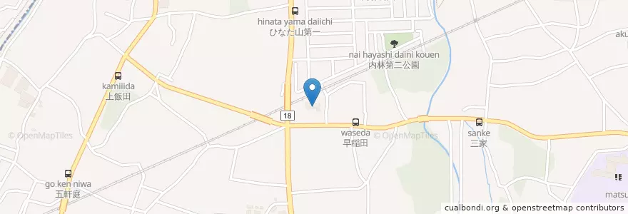 Mapa de ubicacion de いしかわ幼稚園 en Jepun, 神奈川県, 横浜市, 泉区.