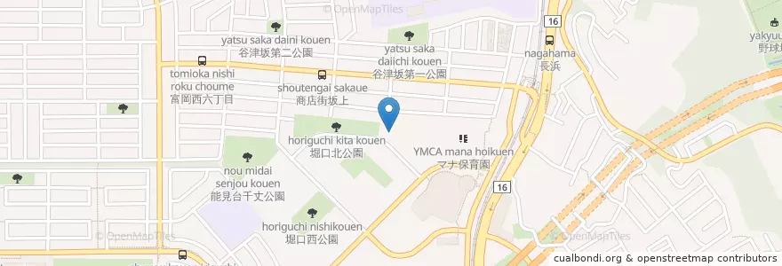Mapa de ubicacion de きらら保育園 en 일본, 가나가와현, 요코하마시, 金沢区.