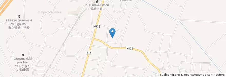 Mapa de ubicacion de つるまき幼稚園 en Japão, 神奈川県, 秦野市.