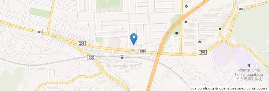 Mapa de ubicacion de まぼり幼稚園 en ژاپن, 神奈川県, 横須賀市.
