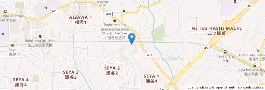Mapa de ubicacion de ゆたか幼稚園 en Japon, Préfecture De Kanagawa, 横浜市, 瀬谷区.