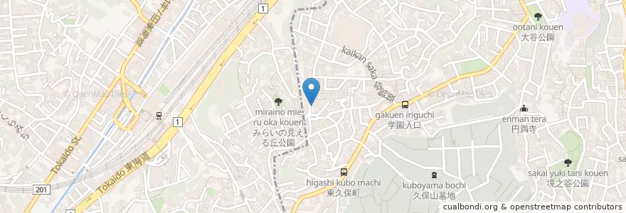 Mapa de ubicacion de トキワ保育園 en 日本, 神奈川縣, 横滨市.