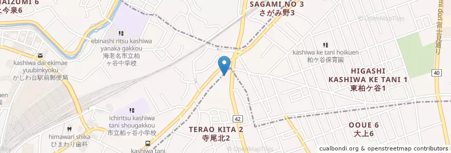 Mapa de ubicacion de ドレーパー記念幼稚園 en ژاپن, 神奈川県, 海老名市.