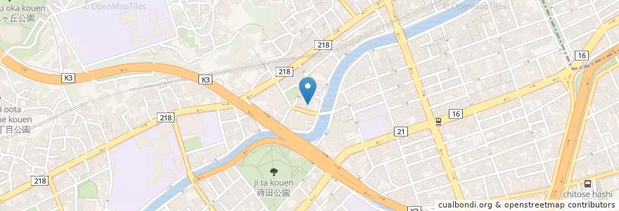 Mapa de ubicacion de 佐藤病院 en 日本, 神奈川県, 横浜市, 南区.