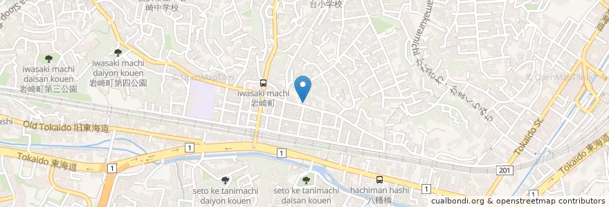 Mapa de ubicacion de 保土ヶ谷警察署霞台駐在所 en Jepun, 神奈川県, 横浜市, 保土ヶ谷区.