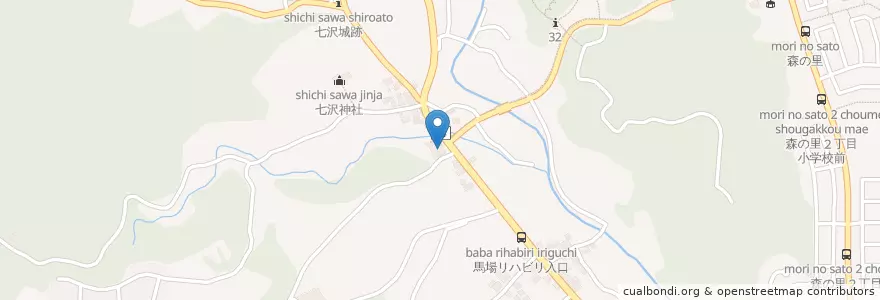 Mapa de ubicacion de 厚木消防署玉川分署 en Japon, Préfecture De Kanagawa, Atsugi.