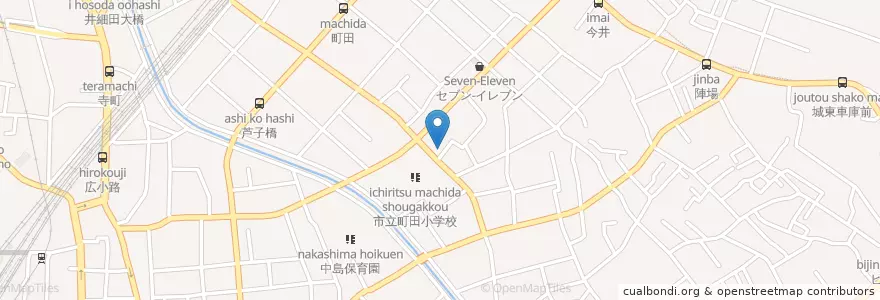 Mapa de ubicacion de 小田原寿町郵便局 en Japon, Préfecture De Kanagawa, Odawara.
