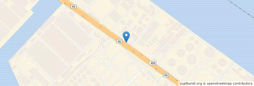 Mapa de ubicacion de 川崎臨港警察署浮島橋交番 en Japan, Präfektur Kanagawa, 大田区, 川崎市, 川崎区.