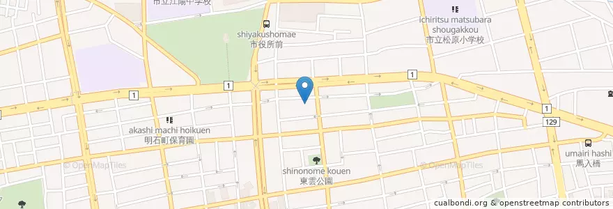 Mapa de ubicacion de 平塚保育園 en 日本, 神奈川縣, 平塚市.