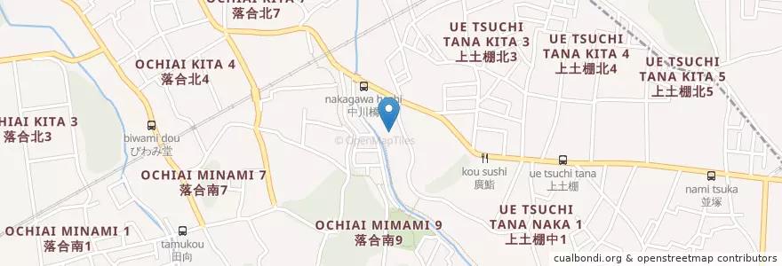 Mapa de ubicacion de 慈広会矢崎胃腸科外科病院 en Japan, 神奈川県, 綾瀬市.
