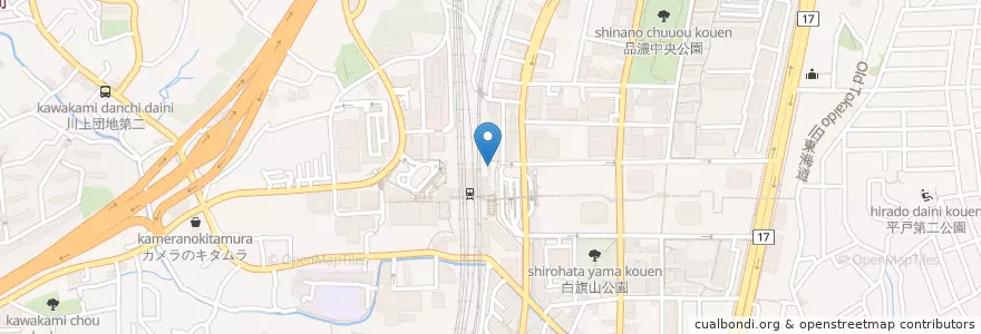 Mapa de ubicacion de 戸塚警察署東戸塚駅前交番 en ژاپن, 神奈川県, 横浜市, 戸塚区.