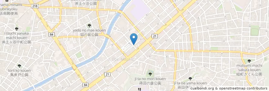 Mapa de ubicacion de 杉山神社幼稚園 en Japão, 神奈川県, 横浜市, 南区.