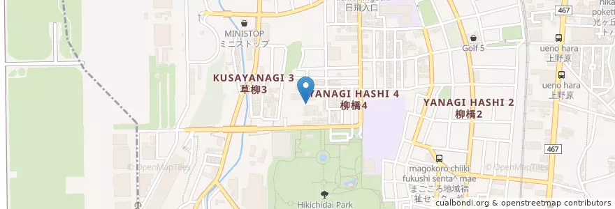 Mapa de ubicacion de 東京航空局大和航空路監視レーダー事務所 en Jepun, 神奈川県, 大和市.