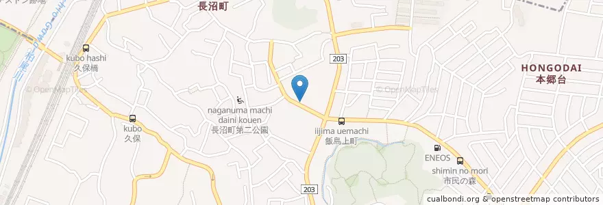 Mapa de ubicacion de 栄警察署豊田交番 en 日本, 神奈川県, 横浜市, 栄区.