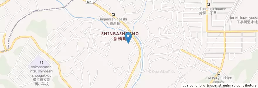 Mapa de ubicacion de 横浜ルンビニー保育園 en 日本, 神奈川県, 横浜市, 泉区.