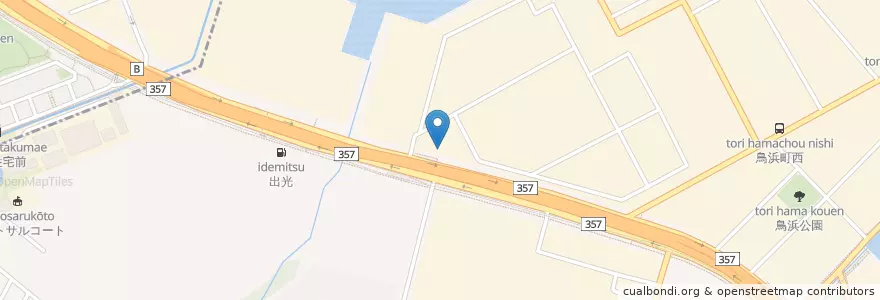 Mapa de ubicacion de 横浜南部市場内郵便局 en Japão, 神奈川県, 横浜市, 金沢区.