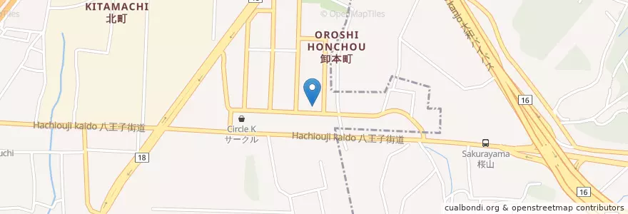 Mapa de ubicacion de 横浜卸本町簡易郵便局 en 日本, 神奈川縣, 横滨市, 瀬谷区.