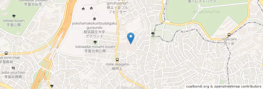 Mapa de ubicacion de 横浜地方検察庁保土ヶ谷区検察庁 en Japón, Prefectura De Kanagawa, Yokohama, 保土ヶ谷区.