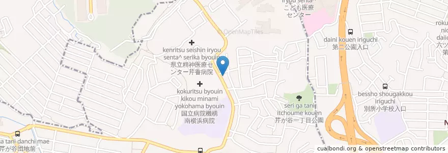 Mapa de ubicacion de 横浜市下永谷保育園 en Jepun, 神奈川県, 横浜市.