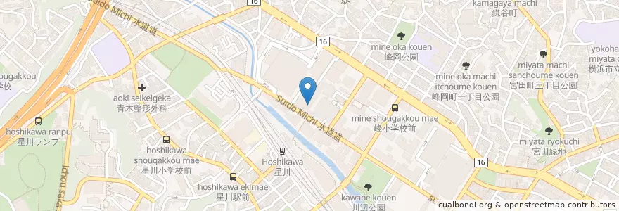 Mapa de ubicacion de 横浜市安全管理局保土ヶ谷消防署 en Jepun, 神奈川県, 横浜市, 保土ヶ谷区.