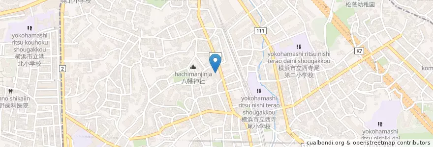 Mapa de ubicacion de 横浜市安全管理局神奈川消防署松見消防出張所 en Japan, Kanagawa Prefecture, Yokohama, Kanagawa Ward.