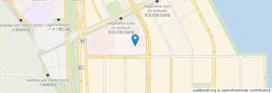 Mapa de ubicacion de 横浜金沢振興センター郵便局 en Japan, 神奈川県, Yokohama, 金沢区.