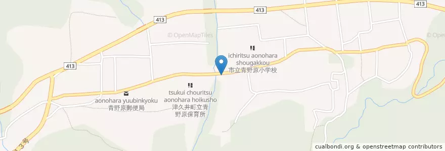 Mapa de ubicacion de 津久井警察署青野原駐在所 en 日本, 神奈川県, 相模原市, 緑区.