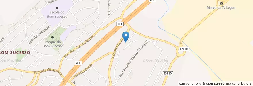Mapa de ubicacion de Datacool,Lda en پرتغال, Área Metropolitana De Lisboa, Lisboa, Grande Lisboa, Vila Franca De Xira, Alverca Do Ribatejo E Sobralinho.