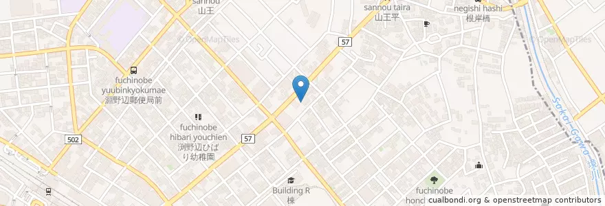 Mapa de ubicacion de 相模原消防署淵野辺分署 en 일본, 가나가와현, 相模原市, 中央区.