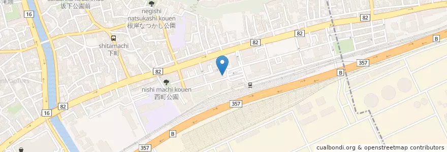 Mapa de ubicacion de 磯子警察署根岸駅前交番 en Japonya, 神奈川県, 横浜市, 磯子区.