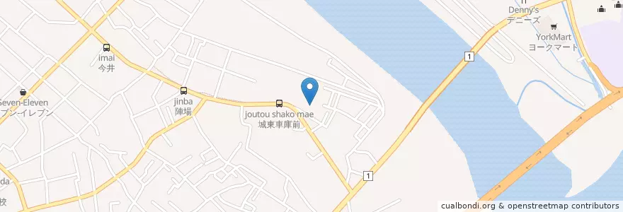 Mapa de ubicacion de 神奈川県小田原土木事務所 en 日本, 神奈川県, 小田原市.