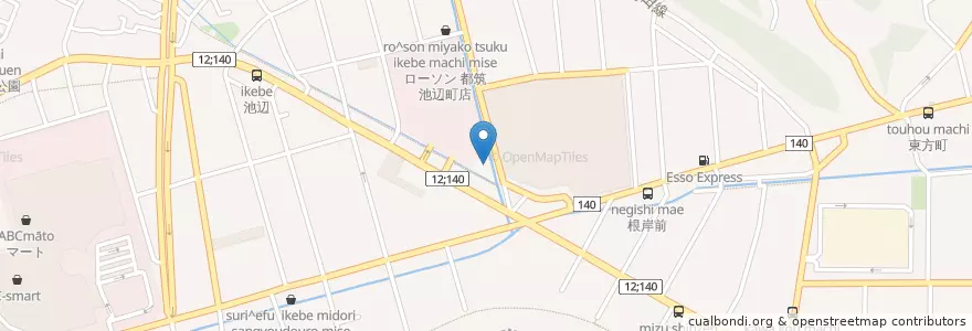 Mapa de ubicacion de 神奈川県自動車税管理事務所横浜支所 en 일본, 가나가와현, 요코하마시, 都筑区.