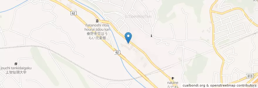 Mapa de ubicacion de 秦野警察署斉ヶ分駐在所 en Japão, 神奈川県, 秦野市.