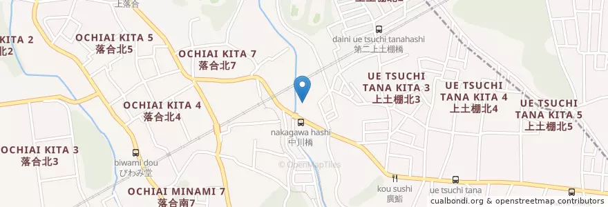 Mapa de ubicacion de 綾瀬市消防署南分署 en Japan, Kanagawa Prefecture, Ayase.