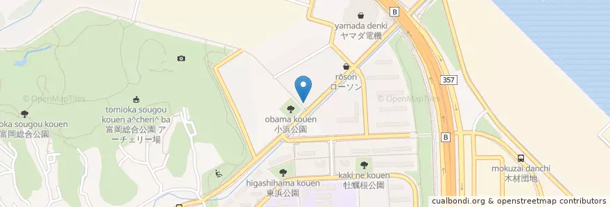 Mapa de ubicacion de 金沢警察署並木交番 en 일본, 가나가와현, 요코하마시, 金沢区.