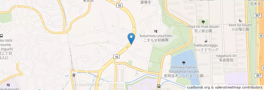 Mapa de ubicacion de 金沢警察署富岡交番 en Jepun, 神奈川県, 横浜市, 金沢区.