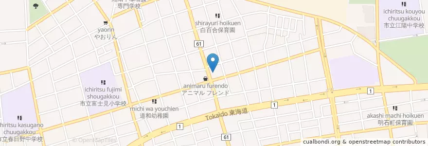 Mapa de ubicacion de 関東森林管理局東京神奈川森林管理署 en Jepun, 神奈川県, 平塚市.