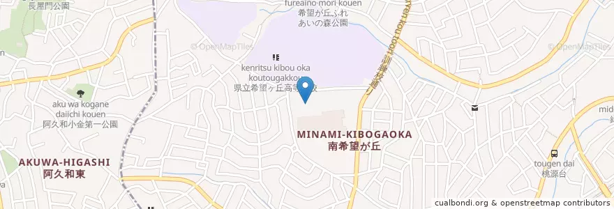 Mapa de ubicacion de 雇用・能力開発機構神奈川センター関東職業能力開発促進センター en Japan, Kanagawa Prefecture, Yokohama, Asahi Ward.