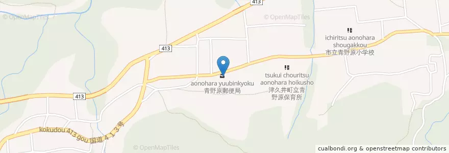 Mapa de ubicacion de 青野原郵便局 en اليابان, كاناغاوا, 相模原市, 緑区.