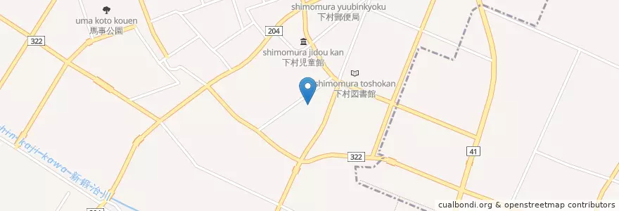 Mapa de ubicacion de 下村保育園 en 日本, 富山县, 射水市.