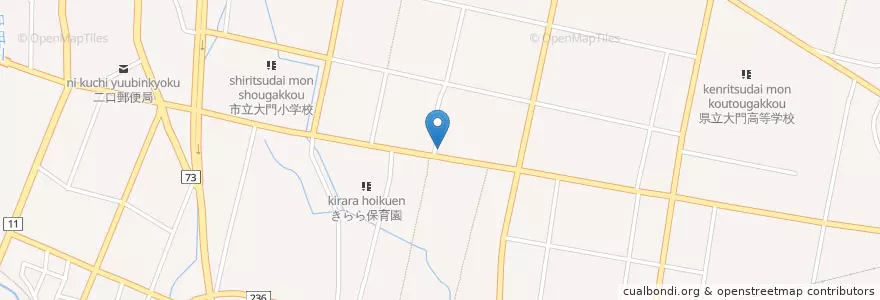 Mapa de ubicacion de 射水警察署大門交番 en Jepun, 富山県, 射水市.
