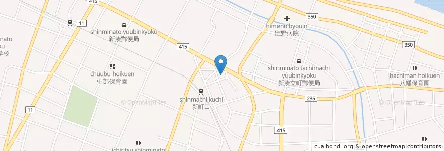 Mapa de ubicacion de 射水警察署奈呉の浦交番 en 日本, 富山県, 射水市.