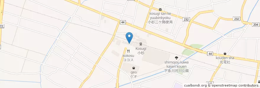 Mapa de ubicacion de 射水警察署小杉駅みなみ交番 en 日本, 富山県, 射水市.