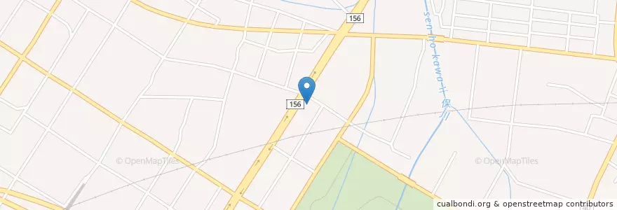 Mapa de ubicacion de 高岡佐野郵便局 en Japão, 富山県, 高岡市.