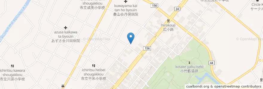 Mapa de ubicacion de 高岡市中央保育園 en 日本, 富山県, 高岡市.