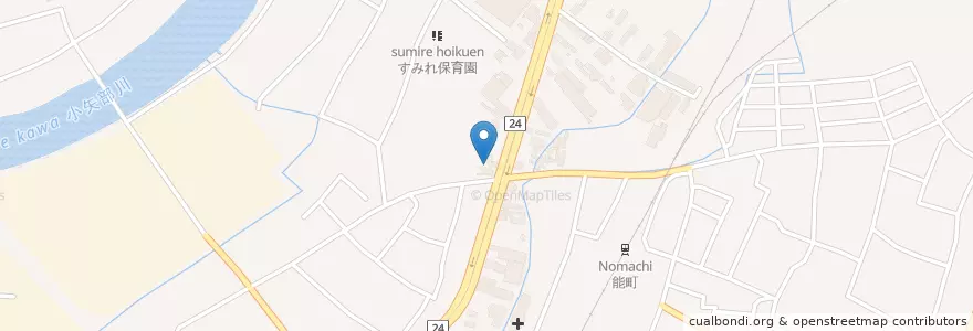 Mapa de ubicacion de 高岡能町郵便局 en Jepun, 富山県, 高岡市.