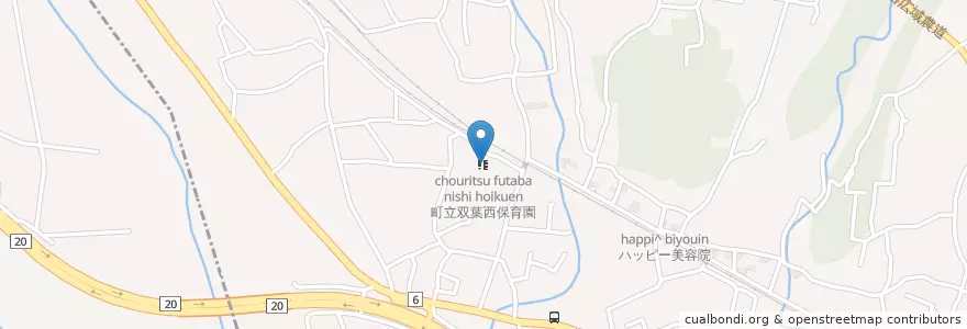 Mapa de ubicacion de 町立双葉西保育園 en ژاپن, 山梨県, 甲斐市.